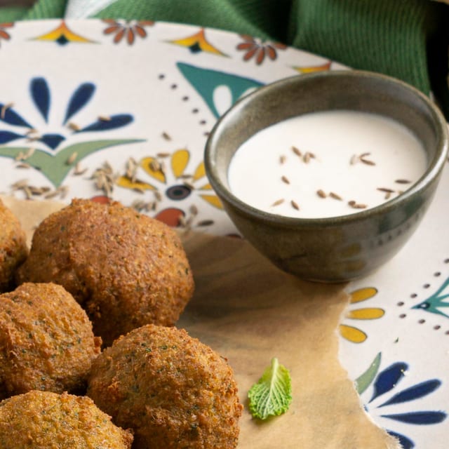 Falafel & Creamy Feta.